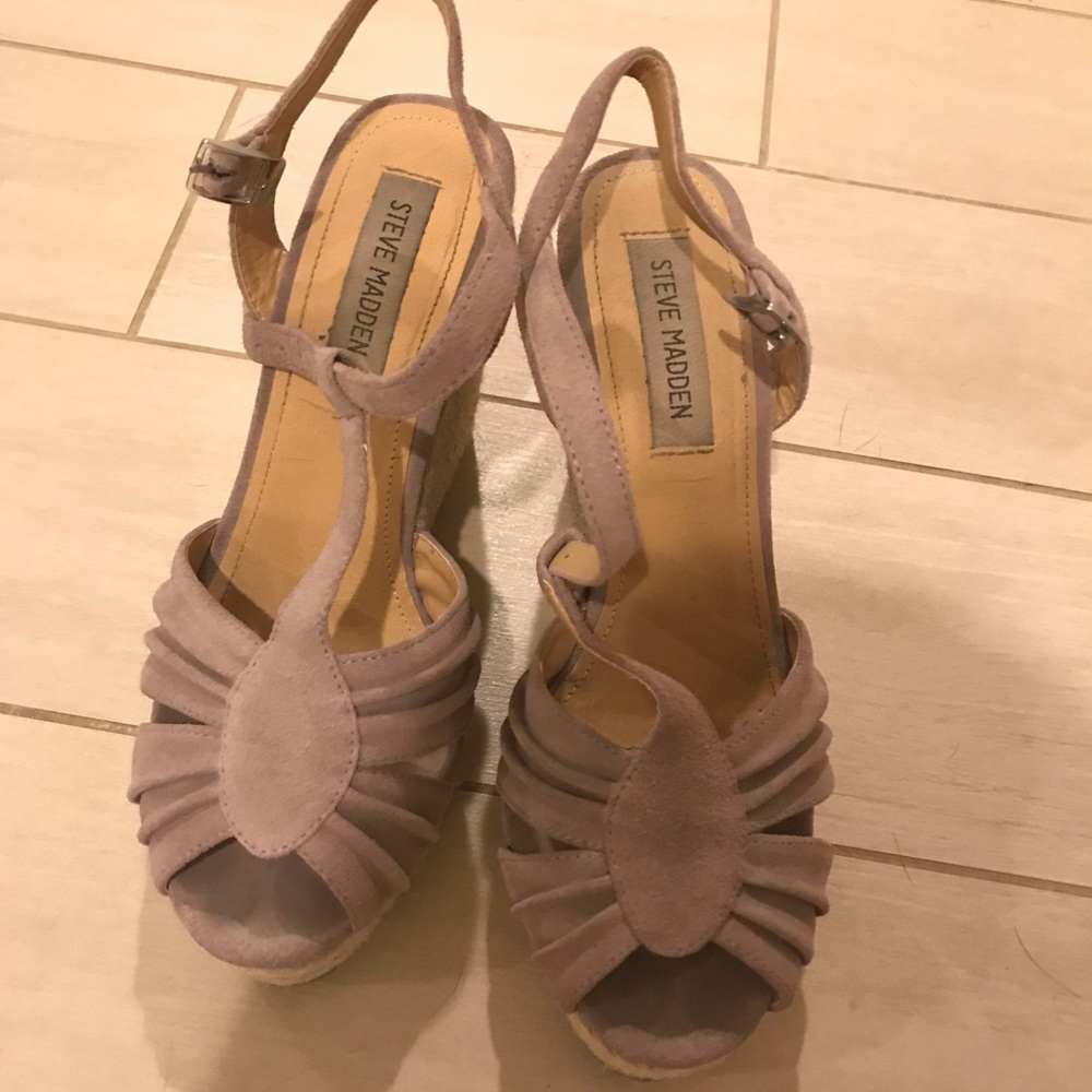Size 8, Steve Madden Wedges